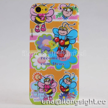 Cartoon Bee Plastic Case for iPhone 5C